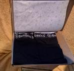 NIEUW 2-pack Hipsters beschikbare maten L M S - INFO ZIE AD, Bamboo basics, Ophalen of Verzenden, Zwart, Broekje of Short