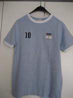 Lichtblauw shirt Argentina nummer 10 Argentinië Maradonna, Ophalen of Verzenden, Zo goed als nieuw, Maradonna, Maat 48/50 (M)