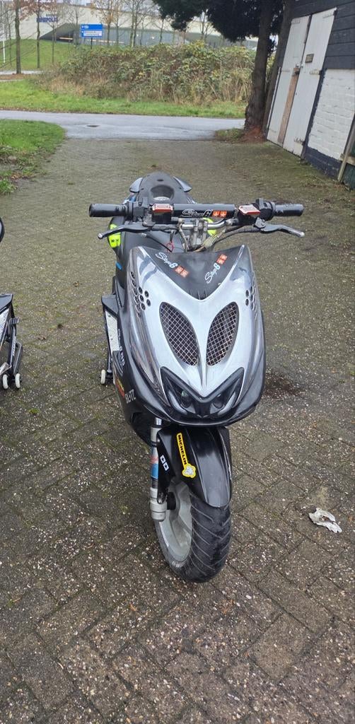 Yamaha aerox 70cc project, Ophalen