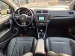 Volkswagen Polo 1.2 TSI Cross | Leder | Navigatie, Voorwielaandrijving, Euro 5, Zwart, Handgeschakeld