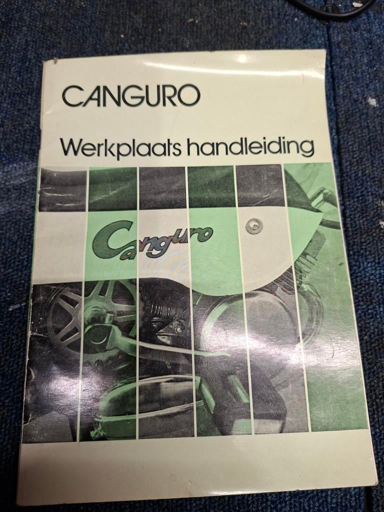 Honda CANGURO werkplaats boek, Fietsen en Brommers, Ophalen of Verzenden