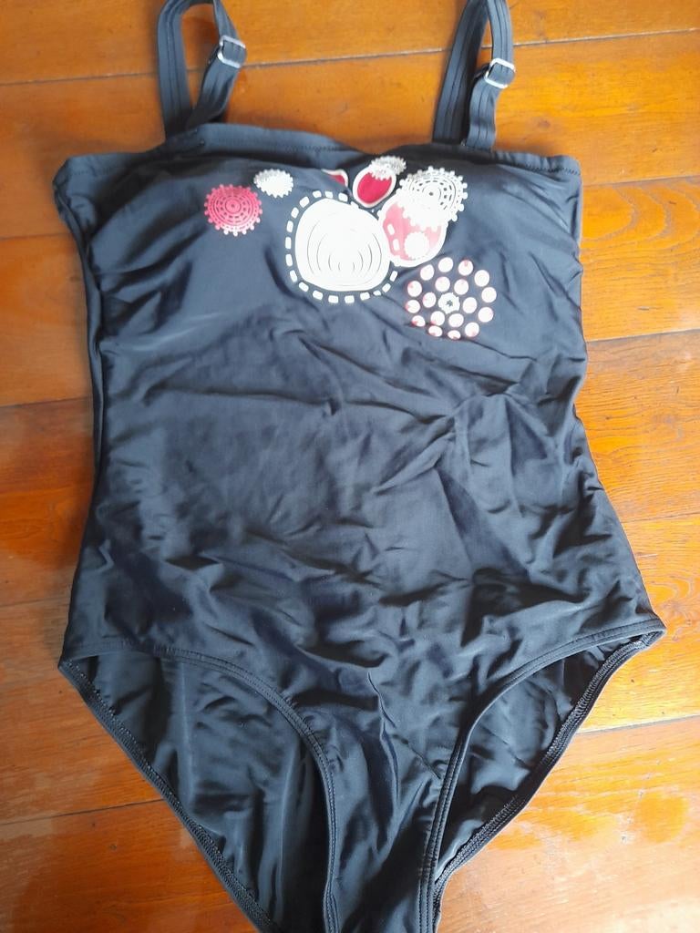 Zwart badpak, Ophalen of Verzenden, Zo goed als nieuw, Zwart, Badpak