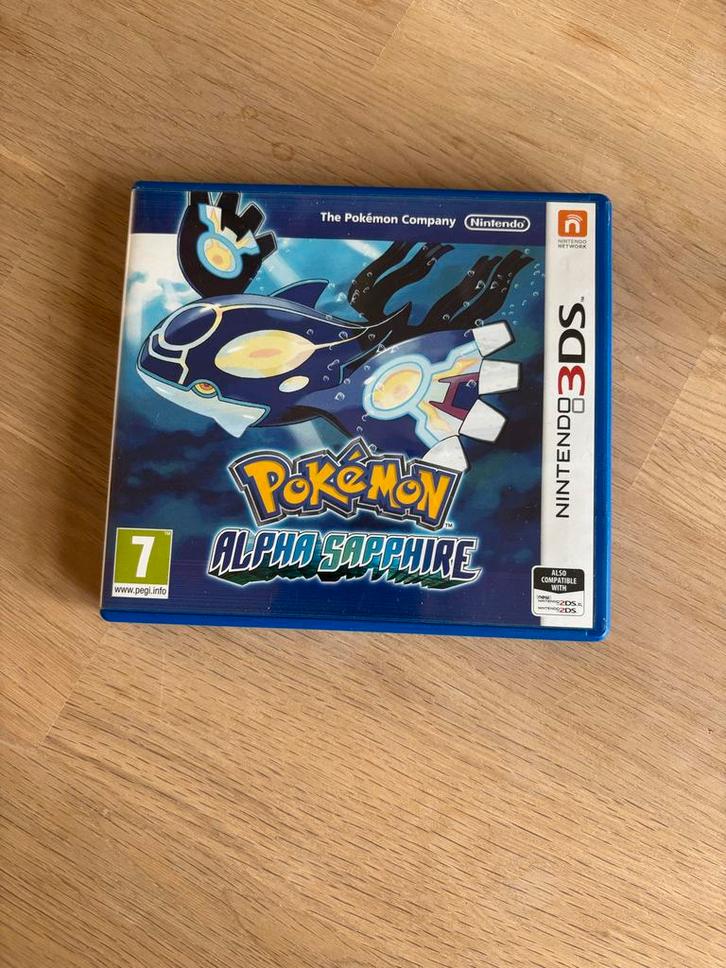 Pokemon Alpha Sapphire Nintendo 3DS, Spelcomputers en Games, Games | Nintendo 2DS en 3DS, Gebruikt, Role Playing Game (Rpg), 1 speler