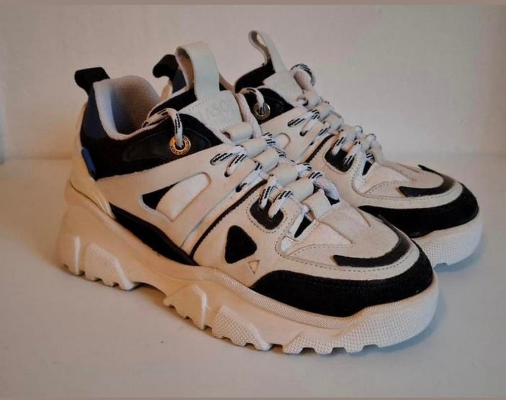 Mason Garments sneakers maat 36, Kleding | Dames, Ophalen of Verzenden, Zo goed als nieuw, Wit, Sneakers of Gympen