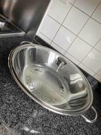 BergHOFF Groot Sandwich Boden Wok Wokpan Ø 40 cm, Nieuw, Ophalen of Verzenden, Rvs, Keramische plaat