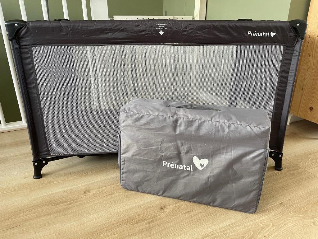 Campingbedje Prenatal inclusief matras, Kinderen en Baby's, Babywiegjes en Ledikanten, Ophalen, Gebruikt, Reisbedje