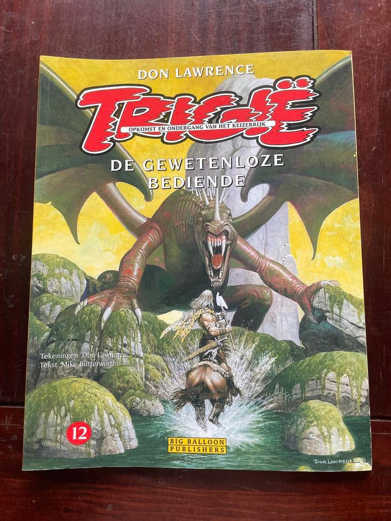 Trigie: De Gewetenloze Bediende - Don Lawrence, Eén comic, Ophalen, Zo goed als nieuw, Europa