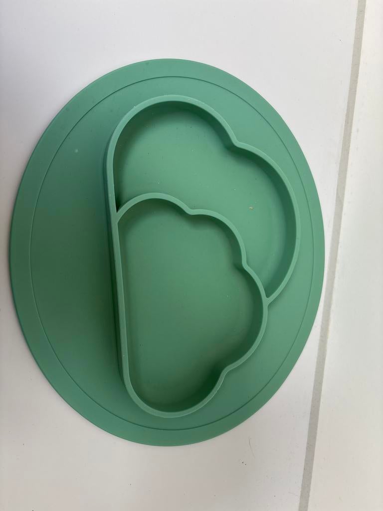 Baby bord dienblad groen, Ophalen of Verzenden, Gebruikt, Overige typen