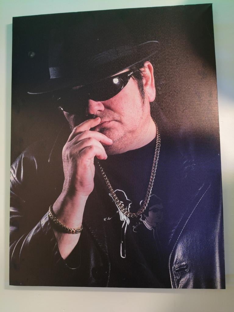 Andre Hazes  80h60b op doek, Ophalen of Verzenden