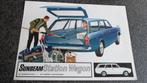 Sunbeam Station Wagon oldtimerauto folder, Verzenden, Zo goed als nieuw, Overige merken