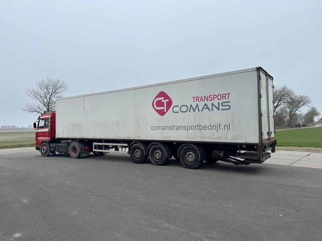DRACO Trailer vrachtwagen aanhanger, Ophalen, Gebruikt, Overige merken