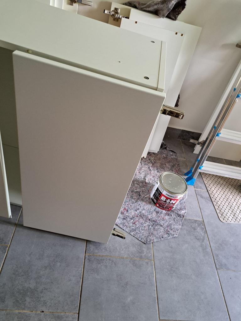 3 witte keukenkasten 80x80 cm, Ophalen, Gebruikt, Wit, 50 tot 100 cm