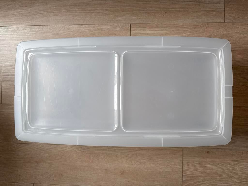 IRIS Opbergbox onder bed 800 x 400 mm - 35L, Ophalen, Gebruikt