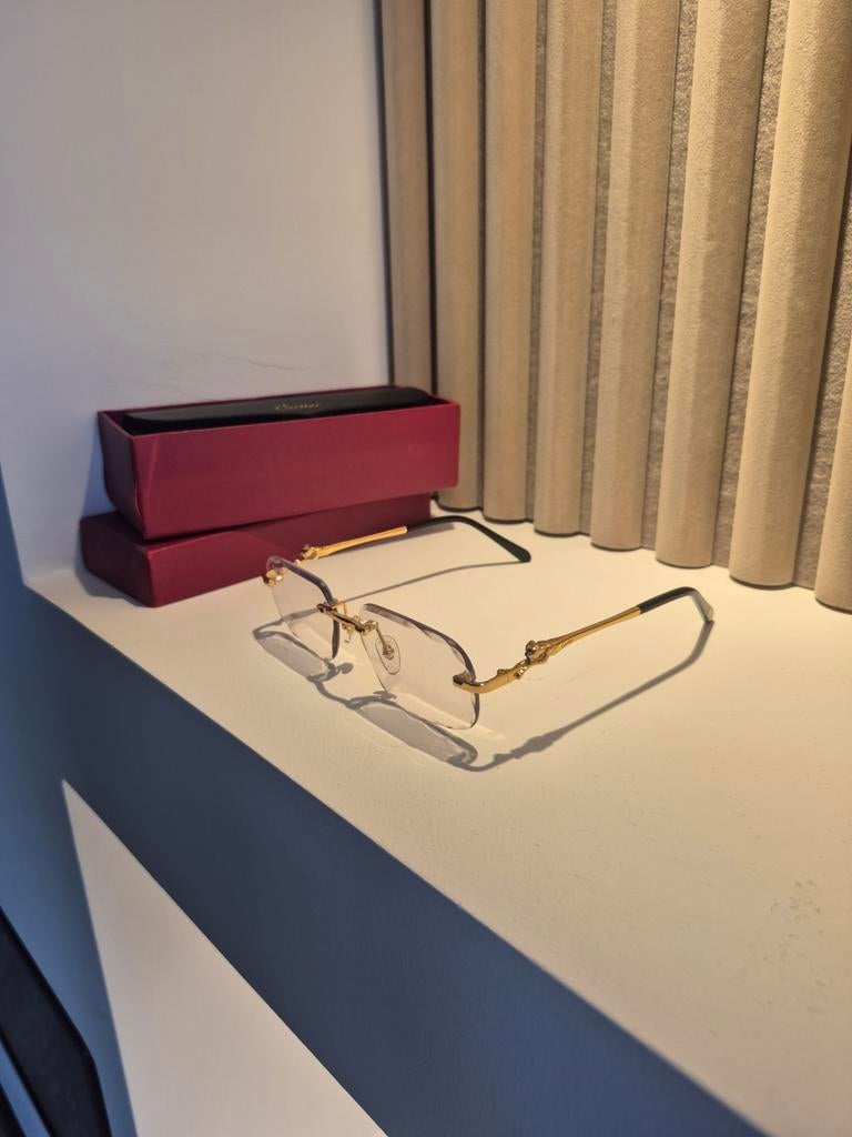 Cartier zonnebril, 90 cm, Eenpersoons, Ophalen of Verzenden, Zo goed als nieuw