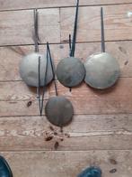 4 antieke comtoise slingers, Ophalen of Verzenden