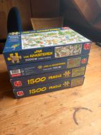 Diverse puzzels JVH, Ophalen, Meer dan 1500 stukjes, Zo goed als nieuw, Legpuzzel