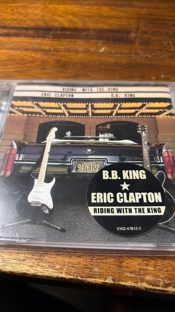 BB King En Eric Clapton cd riding withe the King, Ophalen of Verzenden, 1980 tot heden, Zo goed als nieuw, Blues
