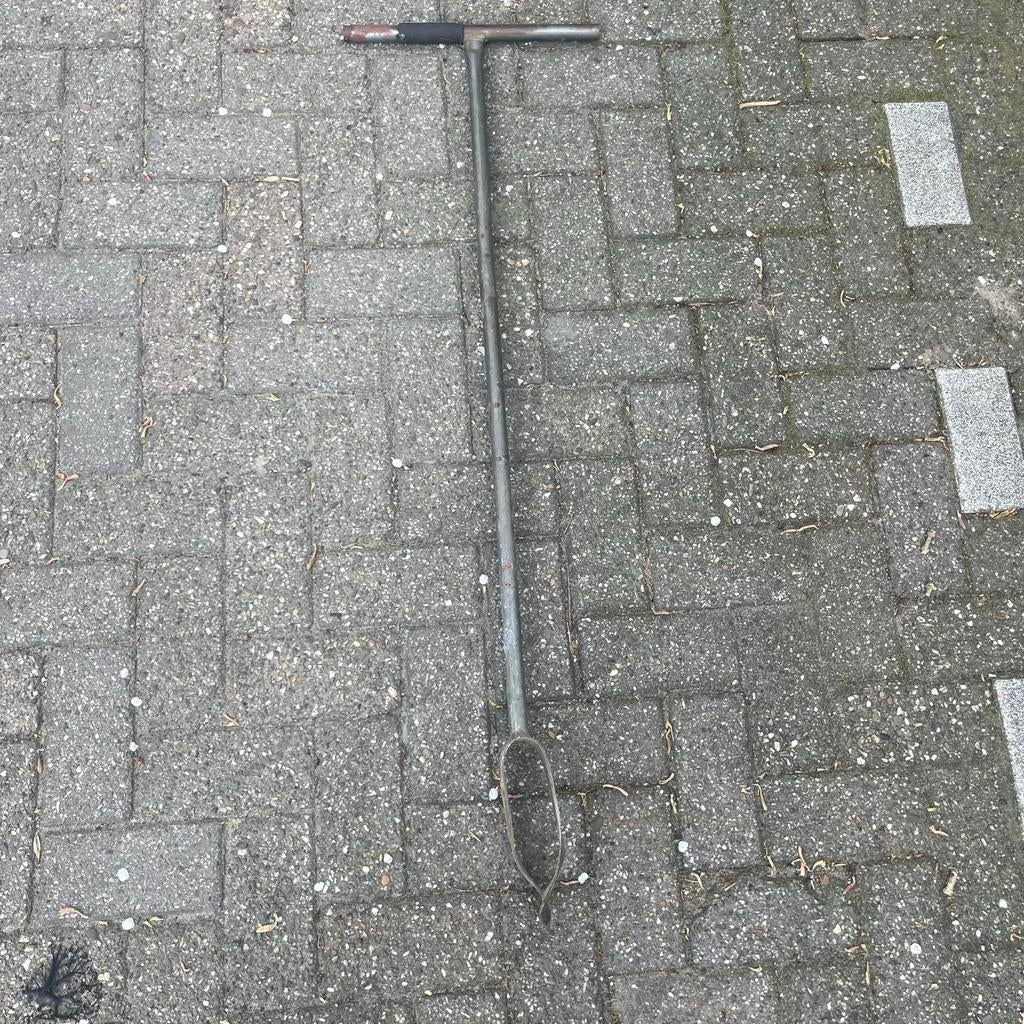 Handgrondboor - Ideaal voor kleine gaten en grondmonsters, Ophalen of Verzenden, Gebruikt