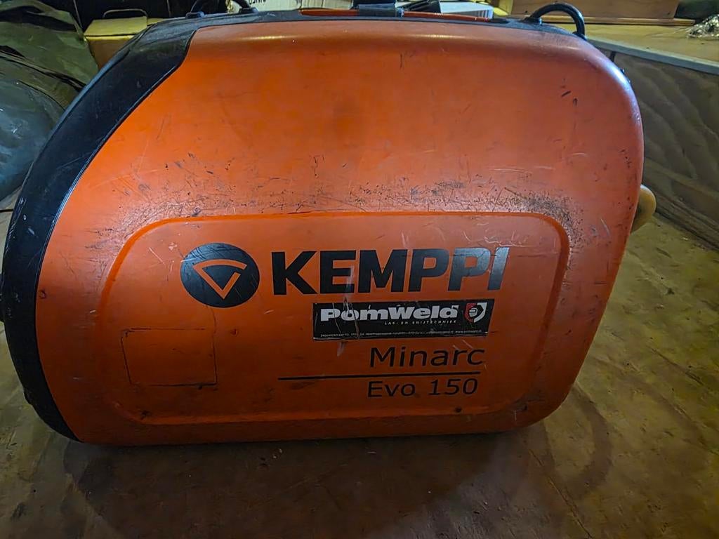 Kemppi Minarc Evo 150 Inverter Lasapparaat, Ophalen, Gebruikt, Minder dan 150 ampère, Inverter
