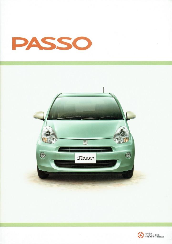 Folder Toyota Passo (Japanse uitgave - 2011), Verzenden, Gelezen, Toyota