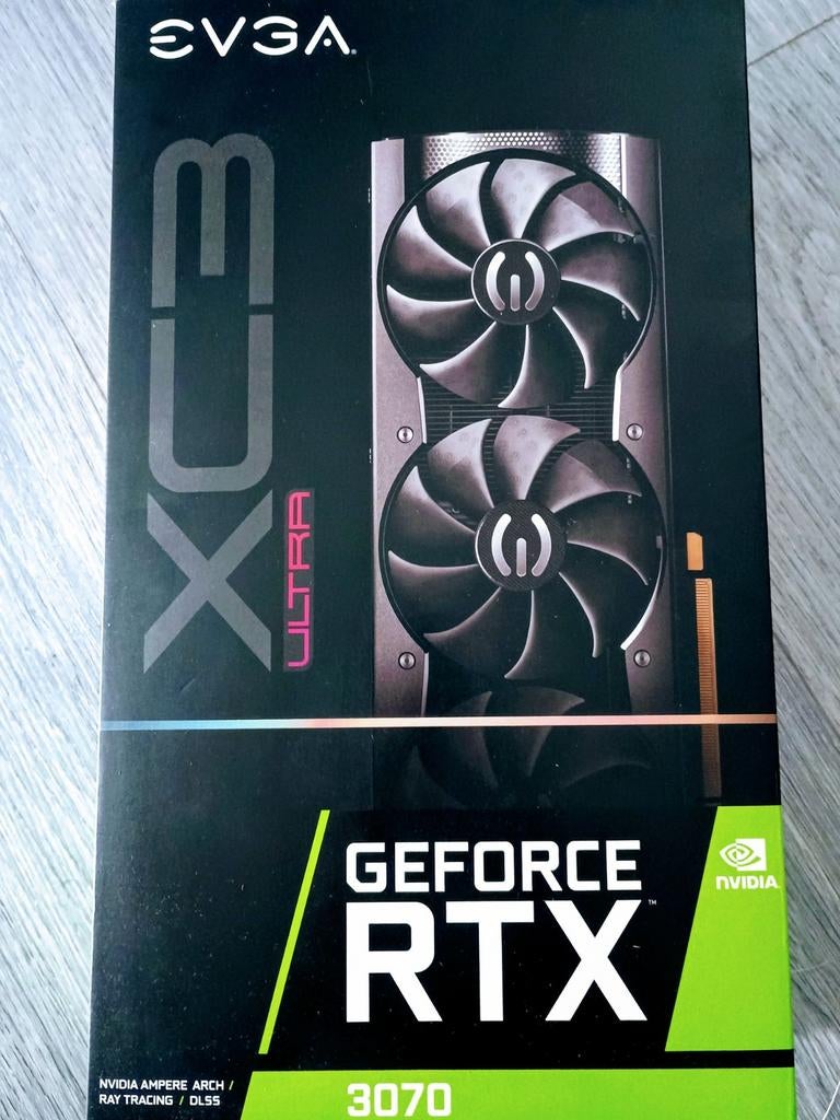 EVGA GeForce RTX 3070 XC3 Ultra, Computers en Software, Videokaarten, Zo goed als nieuw, Nvidia, PCI-Express 4.0, GDDR6, HDMI