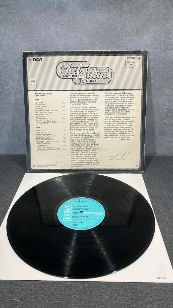 Chet Atkins — Nashville Gold, Ophalen of Verzenden, Gebruikt, 12 inch