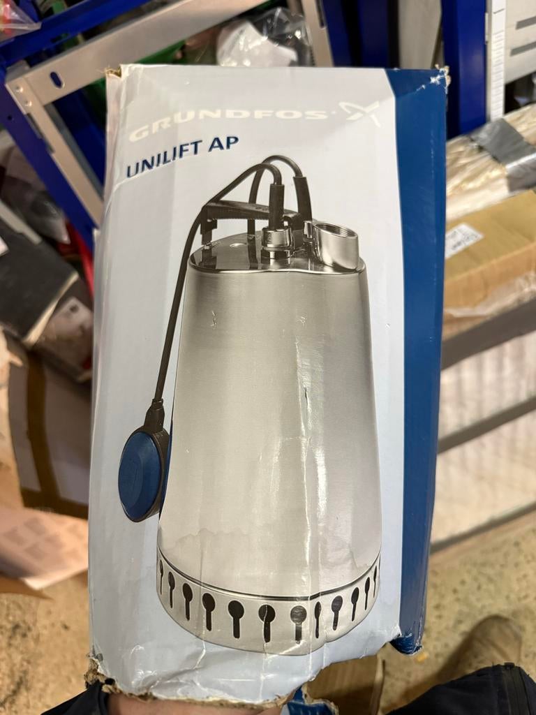 Grundfos Unilift AP Dompelpomp - Nieuw in doos, Ophalen of Verzenden, Nieuw, Elektrisch, Overige typen