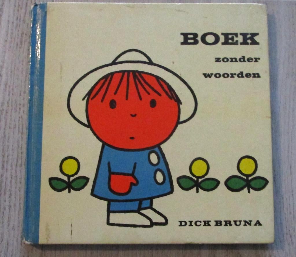 Vintage bundel – Nijntje (1977) & Boek zonder woorden (1976), Gelezen, Ophalen of Verzenden, Dick Bruna, 1 tot 2 jaar