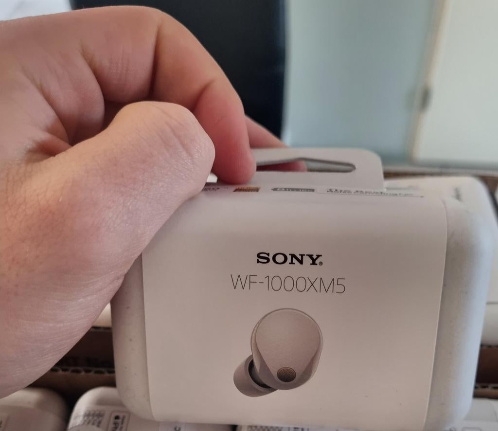 Nieuwe Sony wf 1000 xm 5, Bluetooth, Nieuw, Sony, Op oor (supra aural)