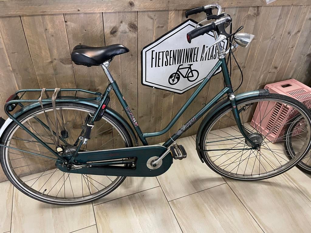 Union damesfiets 28 inch 3 versnellingen maat 57 cm, 55 tot 59 cm, Ophalen of Verzenden