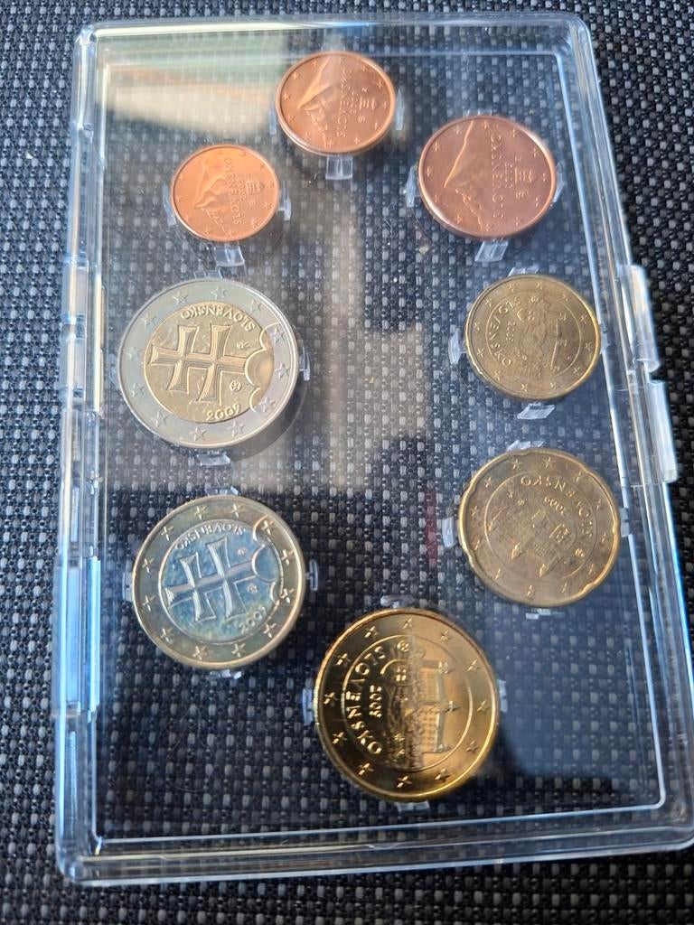 Euro muntset Slovenië 2009 in beschermbox, Ophalen of Verzenden, Slovenië, Overige waardes, Setje