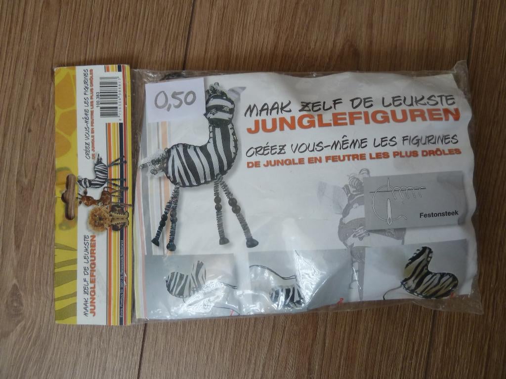 NIEUW zebra knutsel, Ophalen, Nieuw, Knutselen