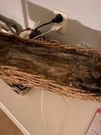 Decoratieve rieten bloembak voor binnen of buiten, Ophalen, Overige materialen, Gebruikt, Minder dan 30 cm