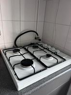 Gas kookplaat, Huis en Inrichting, Ophalen, Gebruikt, Wit, 50 tot 100 cm