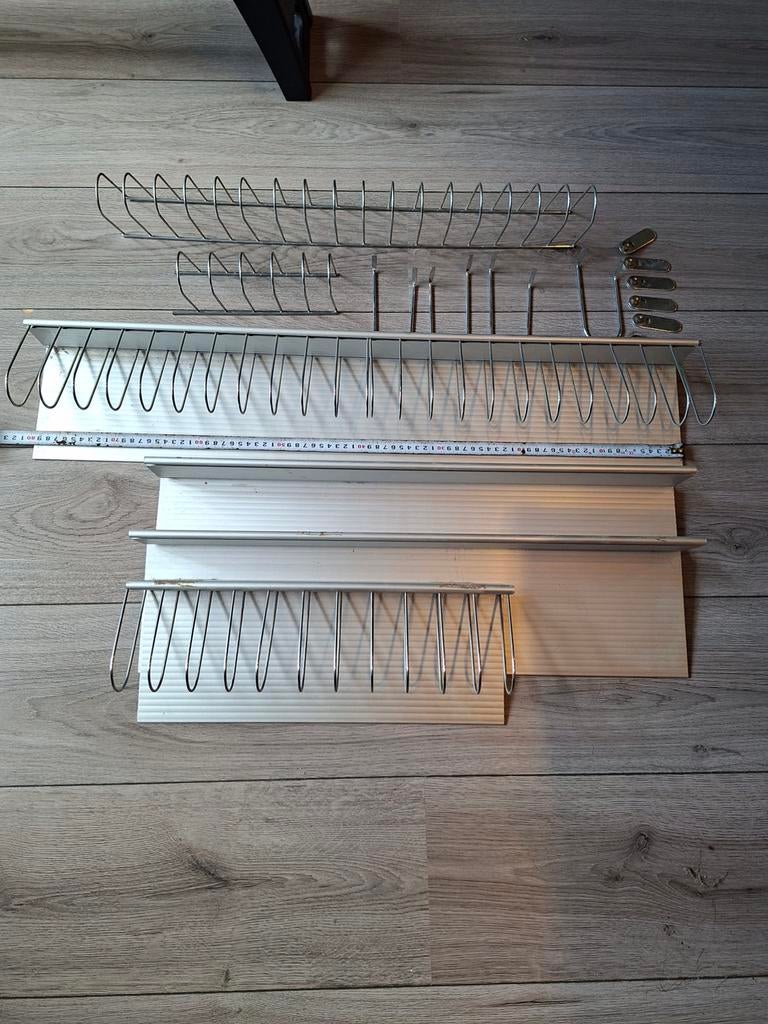 Cd rek, Ophalen of Verzenden, Gebruikt, Metaal, Cd's