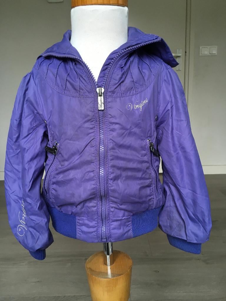VINGINO zomer jas paars maat 92 ZC, Kinderen en Baby's, Kinderkleding | Maat 92, Gebruikt, Meisje, Jas, Ophalen of Verzenden