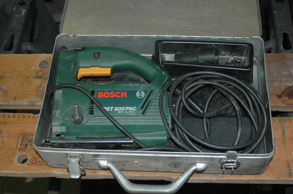 decoupeerzaag, bosch, Doe-het-zelf en Verbouw, Gereedschap | Zaagmachines, Gebruikt, Decoupeerzaag, 600 tot 1200 watt, Ophalen of Verzenden