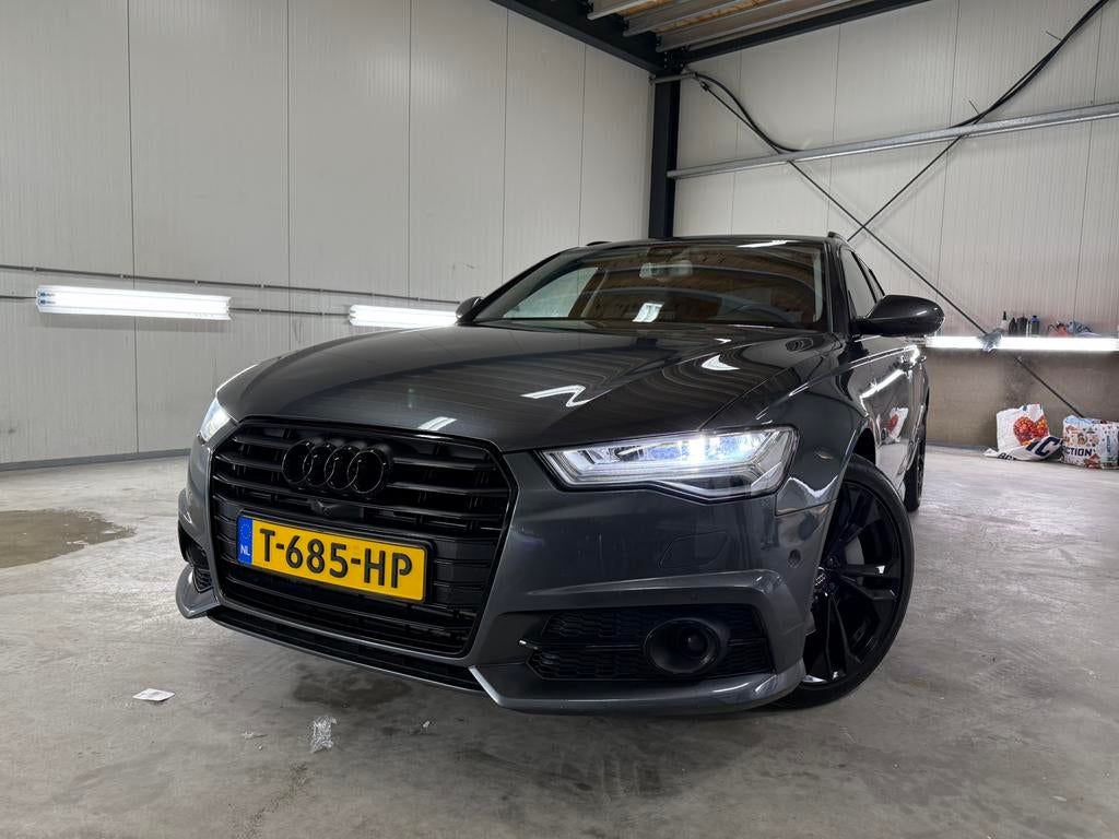 Audi A6 2.0 Tfsi Quattro 252pk S Tronic 2018 Grijs, Auto's, Automaat, 14 km/l, Stationwagon, Vierwielaandrijving