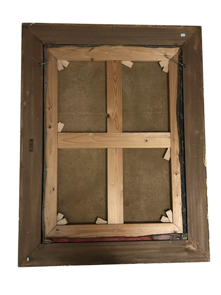 Reinier Pijnenburg - dansles, Antiek en Kunst, Kunst | Schilderijen | Klassiek, Ophalen of Verzenden