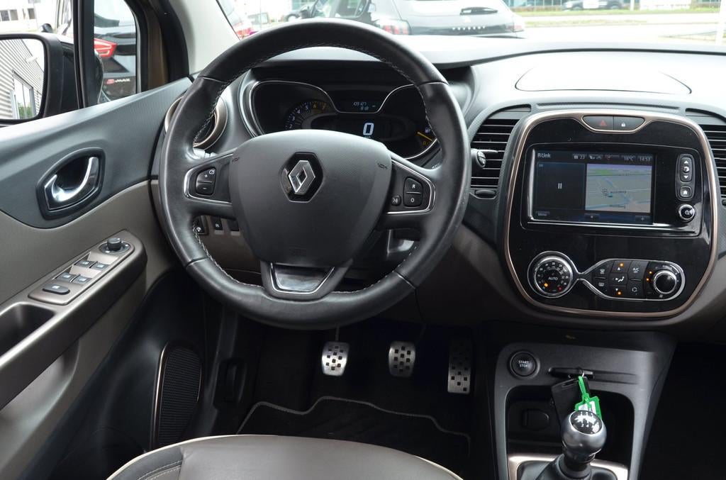 Renault Captur 0.9 TCe Barista|LEER|STOELVERW.|TR.HAAK|PDC+C, Auto's, Voorwielaandrijving, 898 cc, Gebruikt, Euro 6