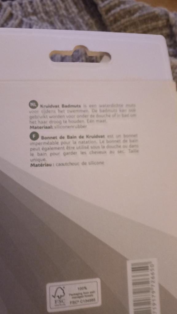 5 badmutsen samen 7,50, Ophalen of Verzenden, Nieuw