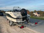 Quicksilver Activ 455 met Mercury 60pk en Turbo Swing, Watersport en Boten, Motorboten en Motorjachten, Ophalen, Gebruikt, 50 pk of meer