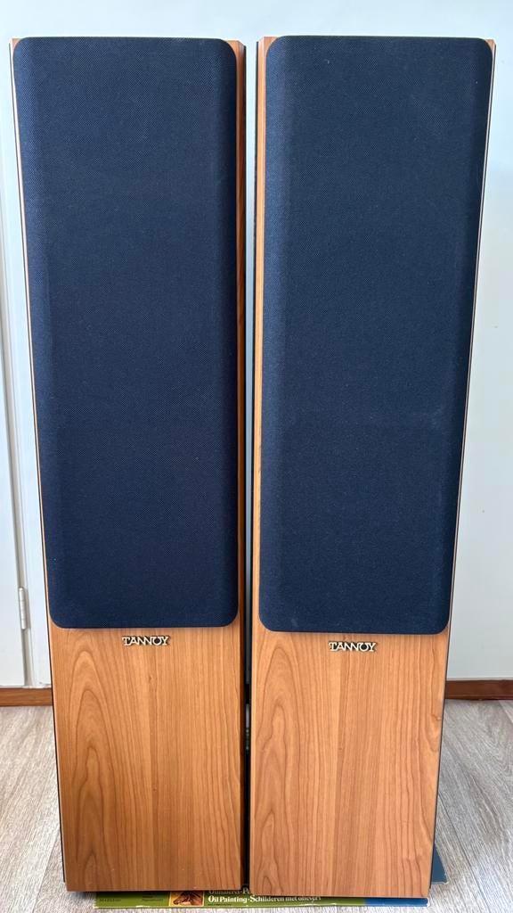 Tannoy mercury m3 luidsprekers, Gebruikt, 60 tot 120 watt, Front, Rear of Stereo speakers, Ophalen