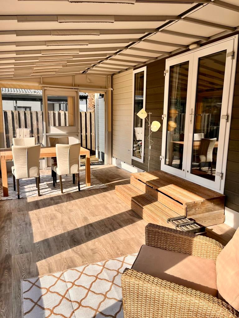 Te koop ruim chalet - Camping de Heische Tip (NB), Tot en met 6