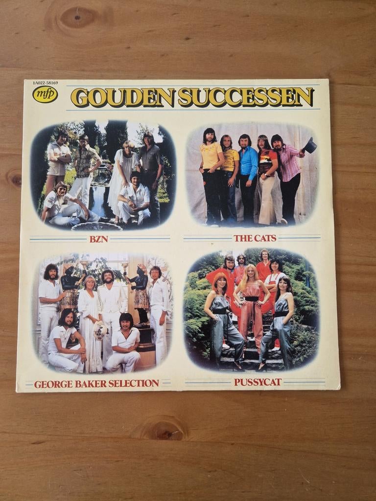 LP Gouden Successen - BZN, The Cats, George Baker Selection, Gebruikt, Ophalen of Verzenden, 1970 - 1979, Complilatie