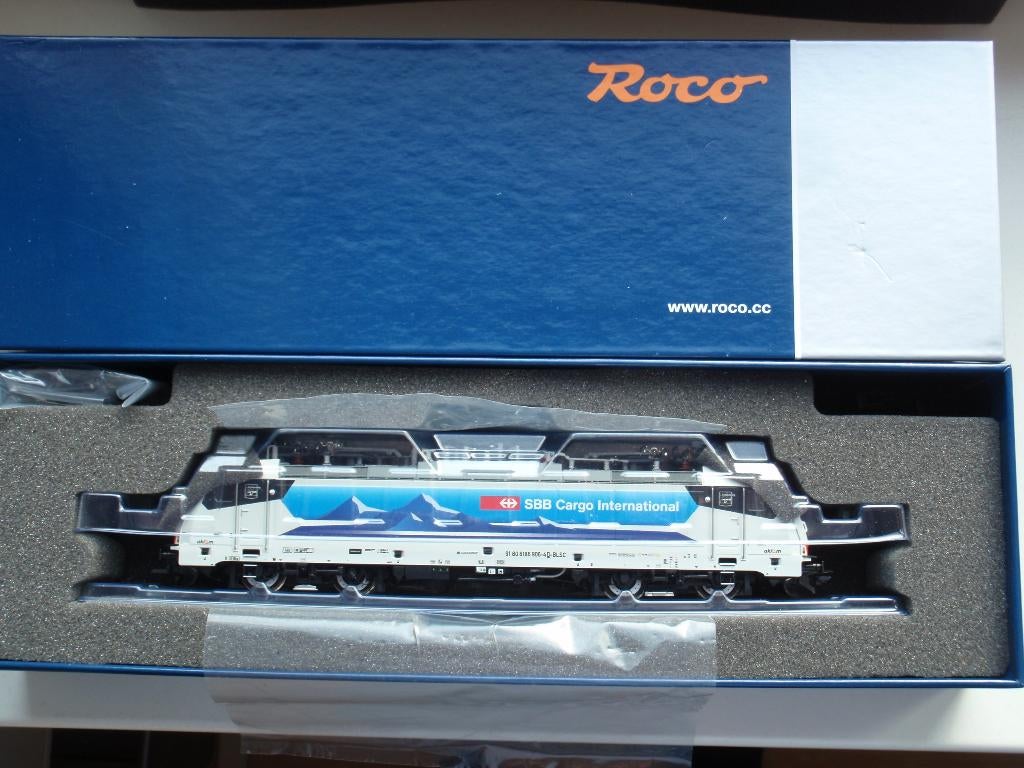 ROCO BLS Re 186 digitaal sound “RALPIN”, Nieuw, Ophalen of Verzenden, Roco, Gelijkstroom