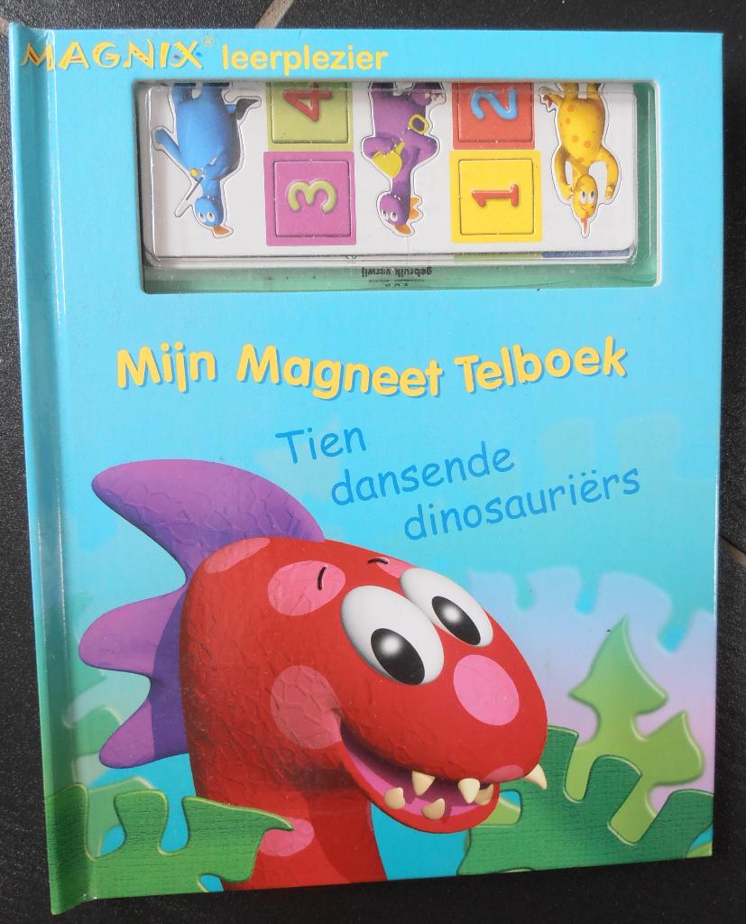 2 magneetboeken spellen en tellen, Ophalen of Verzenden, Zo goed als nieuw, Fictie algemeen