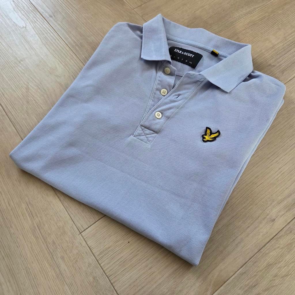 Lyle & Scott Polo Lichtgrijs - Maat XS, Kleding | Heren, Polo's, Ophalen of Verzenden, Lyle & Scott