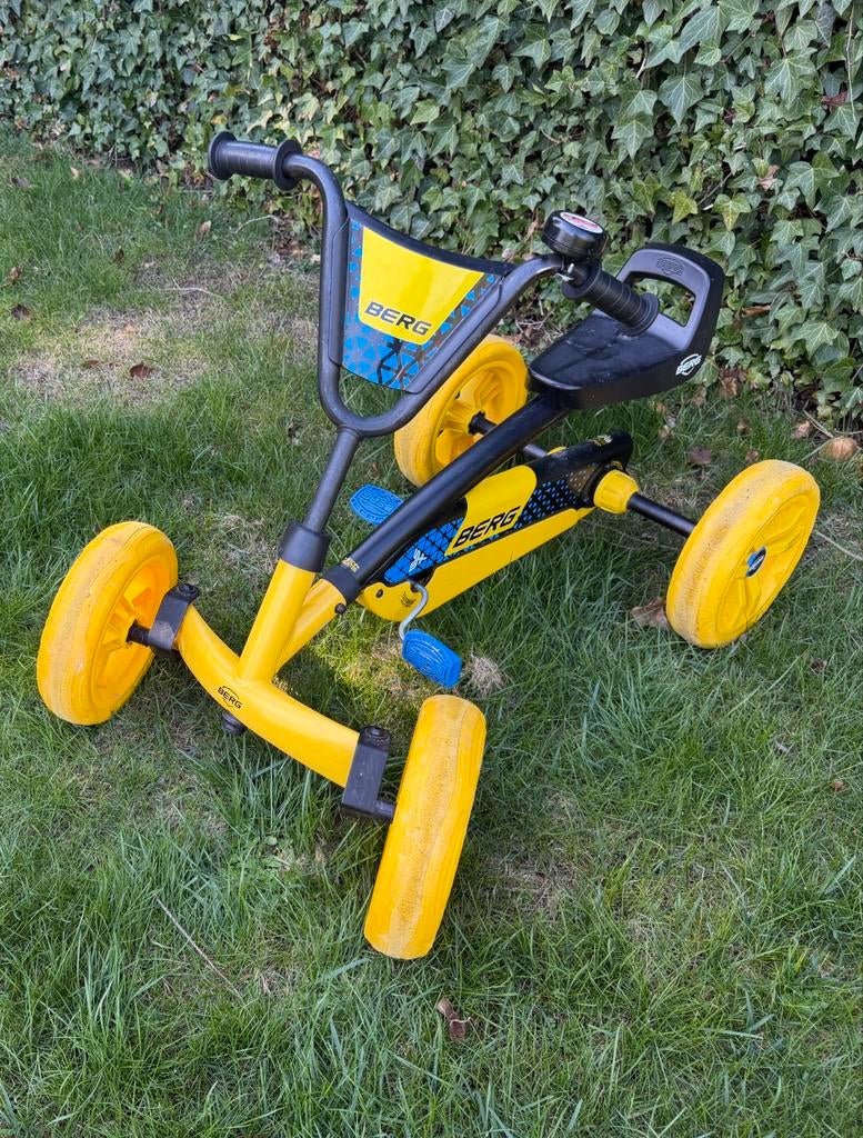 BERG Buzzy BSX Skelter - Geel, Kinderen en Baby's, Speelgoed | Buiten | Skelters, Ophalen of Verzenden, Gebruikt, Berg