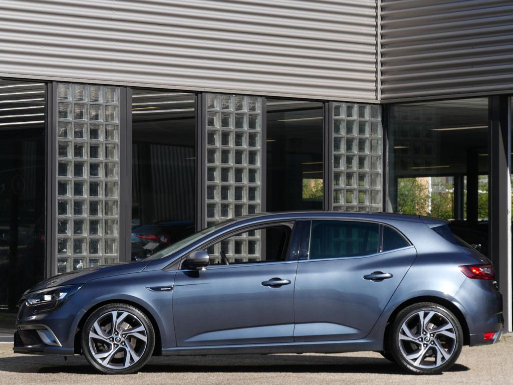 Renault Mégane 1.6TCe 205PK GT/ 4CONTROL/ HEAD-UP/ CARPLAY, Gebruikt, 4 cilinders, Origineel Nederlands, 17 km/l